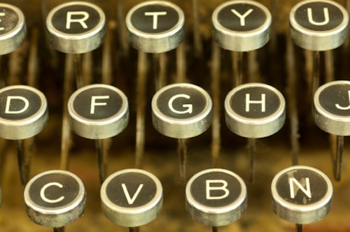 Typewriter Keys