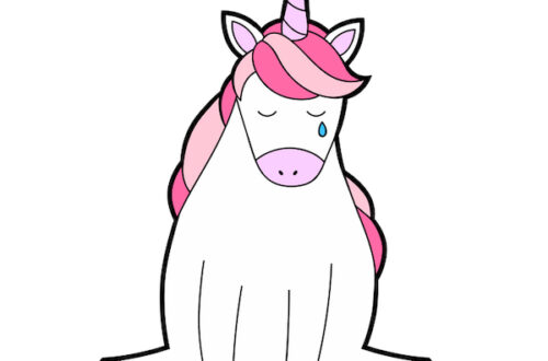 sad unicorn