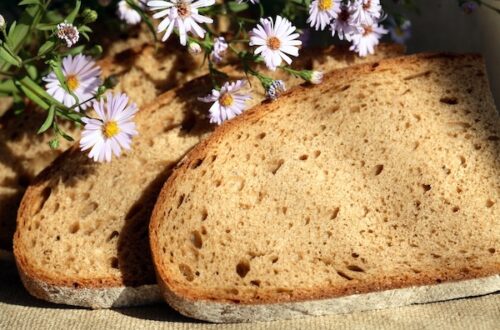 Bread and flowers
